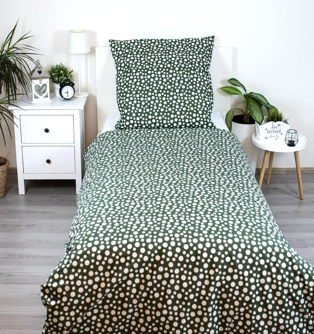 Lenjerie de pat pentru copii, reversibila, Dinozauri Lenjerie de pat - copii Naty Shop