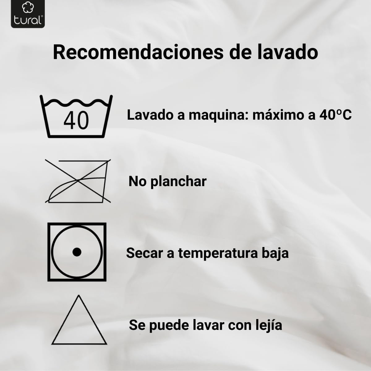 Tural - Couette 150 X 220 cm avec traitement Aloe Vera, garnissage fibres 300 G/M², douce, respirante, certifiée Oeko-Tex (blanc, lit 90 cm) Couettes et couettes Naty Shop