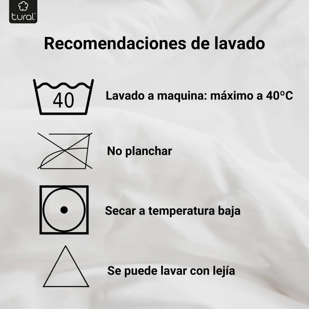 Tural - Couette 150 X 220 cm avec traitement Aloe Vera, garnissage fibres 300 G/M², douce, respirante, certifiée Oeko-Tex (blanc, lit 90 cm) Couettes et couettes Naty Shop