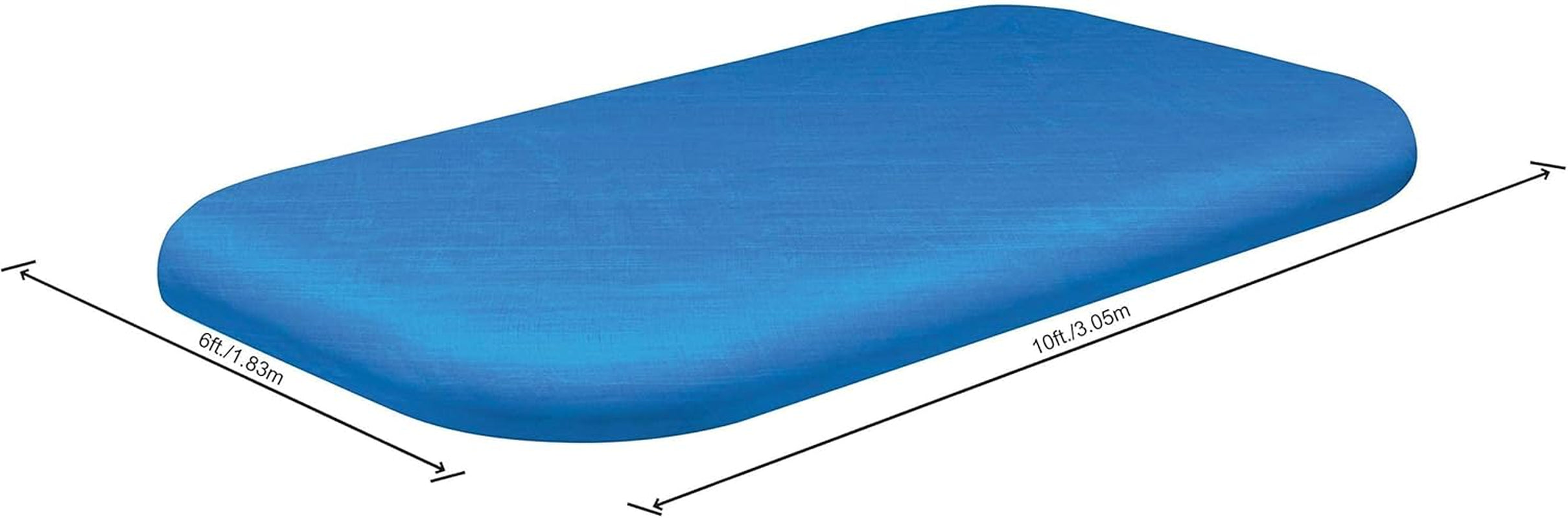 Bestway 58108 Bâche pour piscine familiale 305 x 183 x 56 cm 305x183x56 cm Bleu