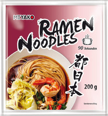 Paquet de 12 nouilles ramen de style japonais Miyako (12 x 200 g)