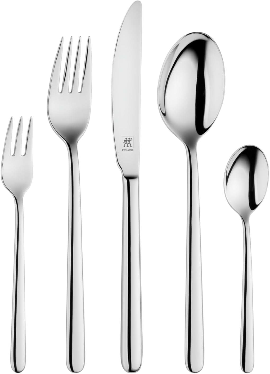 ZWILLING Newcastle set de couverts, 30 pièces, pour 6 personnes Kitchen Naty Shop Plastic Free 30 Tlg.