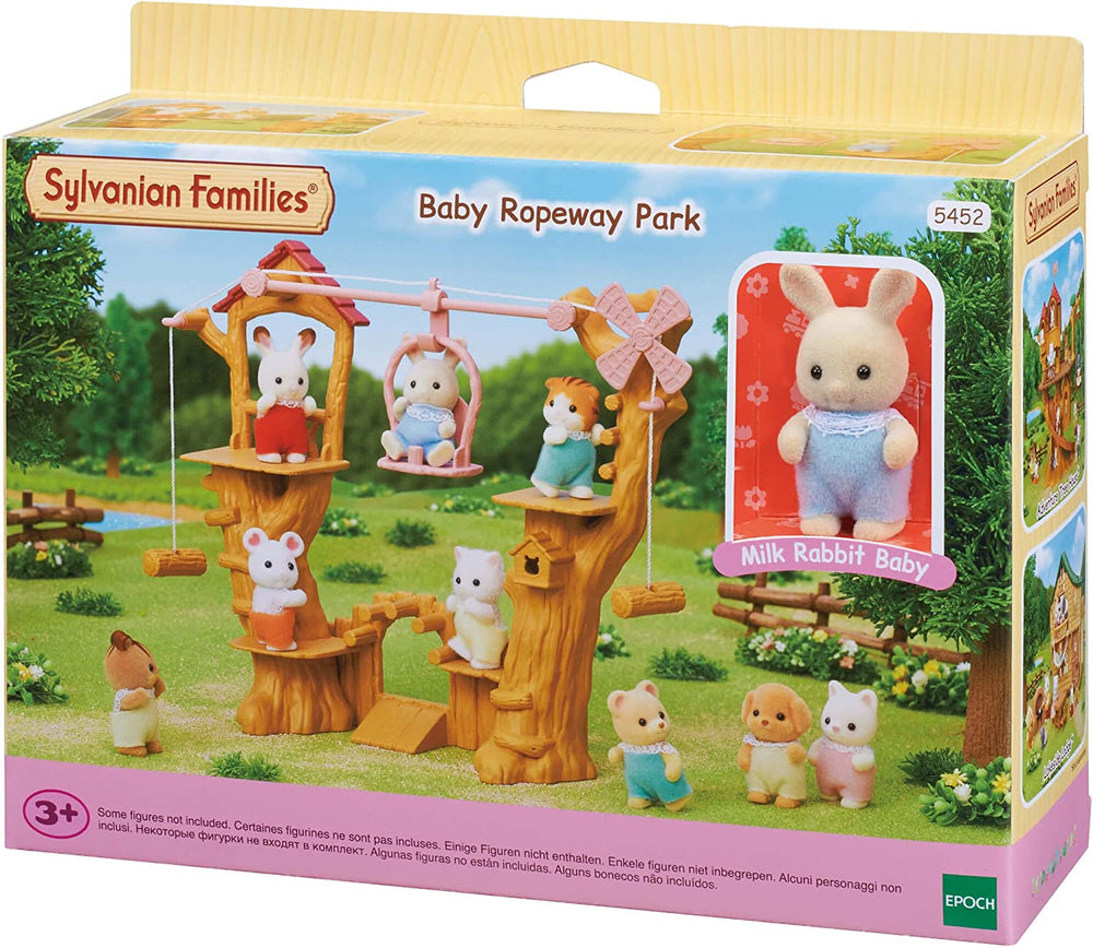 Sylvanian Families 5452 Baby Ropeway - Ensemble de jeu pour maison de poupée Dolls Naty Shop Titre par défaut