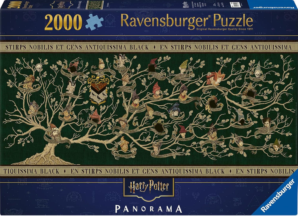 Ravensburger Puzzle 17299 - Arbre Généalogique - Puzzle Panoramique Harry Potter 2000 pièces pour adultes et enfants à partir de 14 ans Puzzle Naty Shop