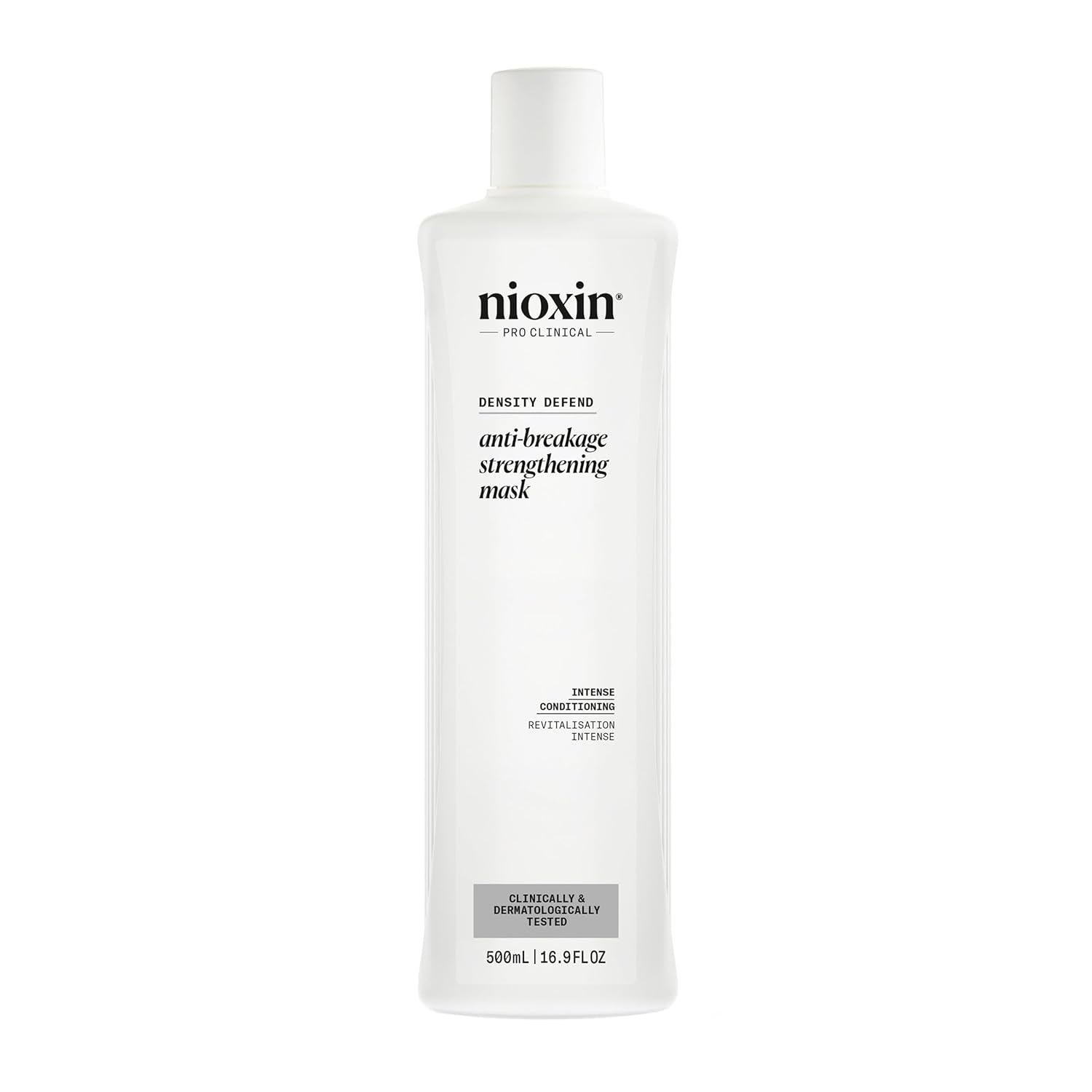 Nioxin Density Defend Anti-Breakage Strengthening Hair Mask - Masque capillaire hydratant contre la casse des cheveux, soin capillaire sans rinçage à la vitamine C Masque capillaire Naty Shop 500 Ml (1 pack)