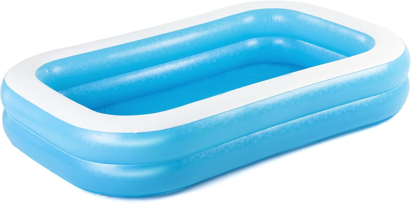 Piscină familială, 262 x 175 x 51 cm și 54005 Piscină familială transparentă gonflabilă, 201 x 150 x 51 cm - Verde
