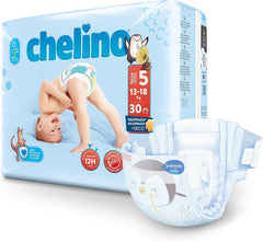 Couches Indas Fashion & Love, Junior T 5 pour 13-18 kg, (30 pièces)