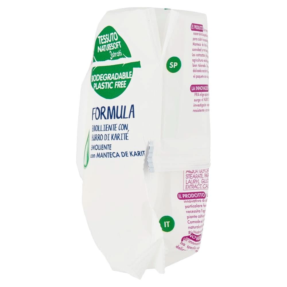 Baby Sensatios avec couvercle, 72 lingettes Lingettes humides pour bébé Naty Shop