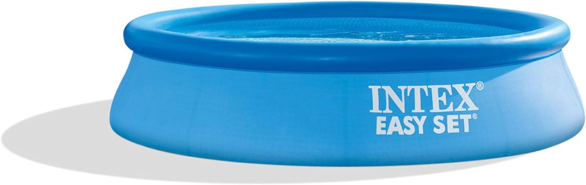 Piscină gonflabilă INTEX 28106EH Easy Set 2,4 m x 61,0 cm - Material anti-perforare - Umflare rapidă - Capacitate 513 galoane - Adâncime apă 45,7 cm