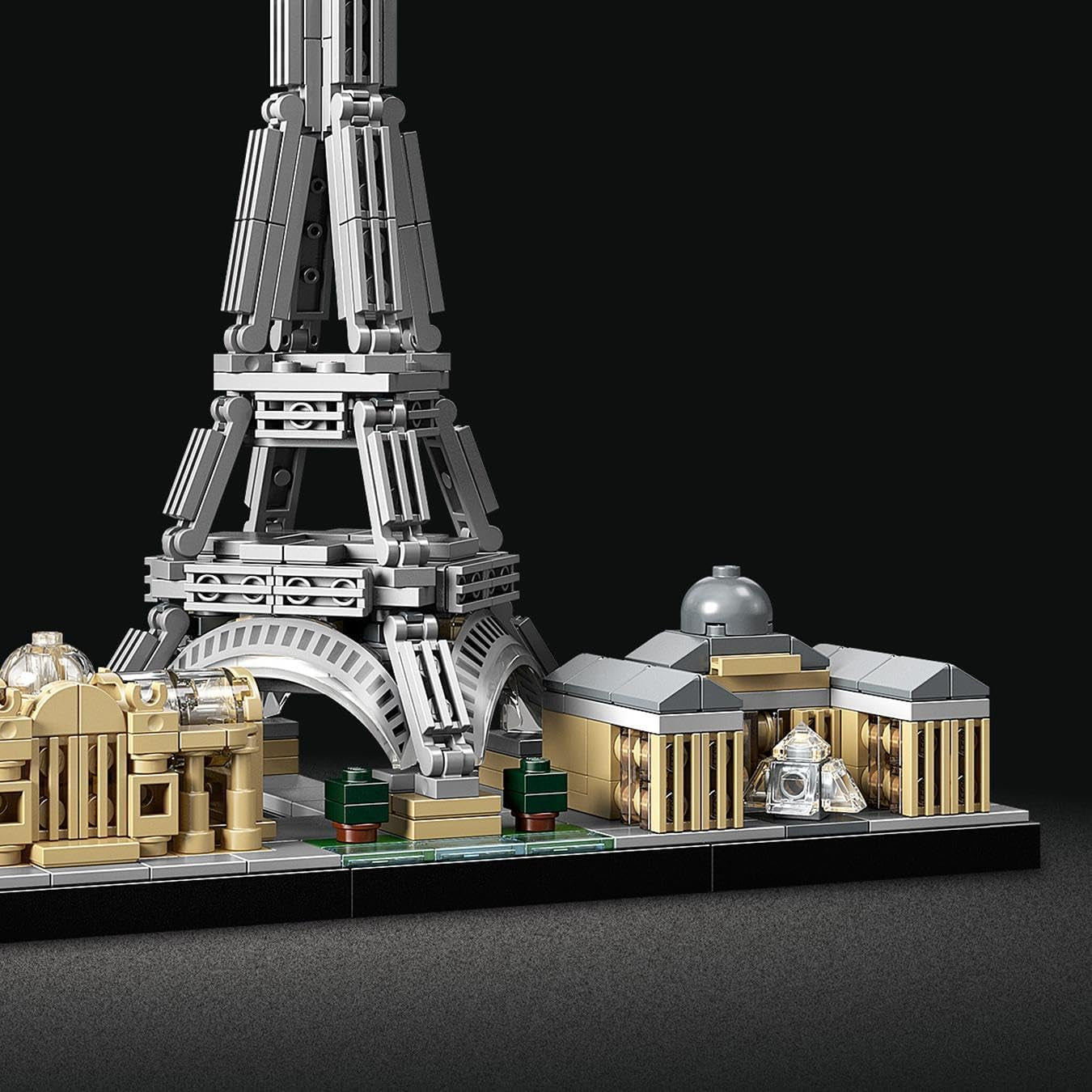 Kit de construction LEGO Architecture Paris, Tour Eiffel, Champs-Élysées et Louvre, collection Skyline, décorations pour la maison et le bureau, idées cadeaux pour collectionneurs, hommes et femmes 21044 Ensembles de construction Besuche den LEGO-Store