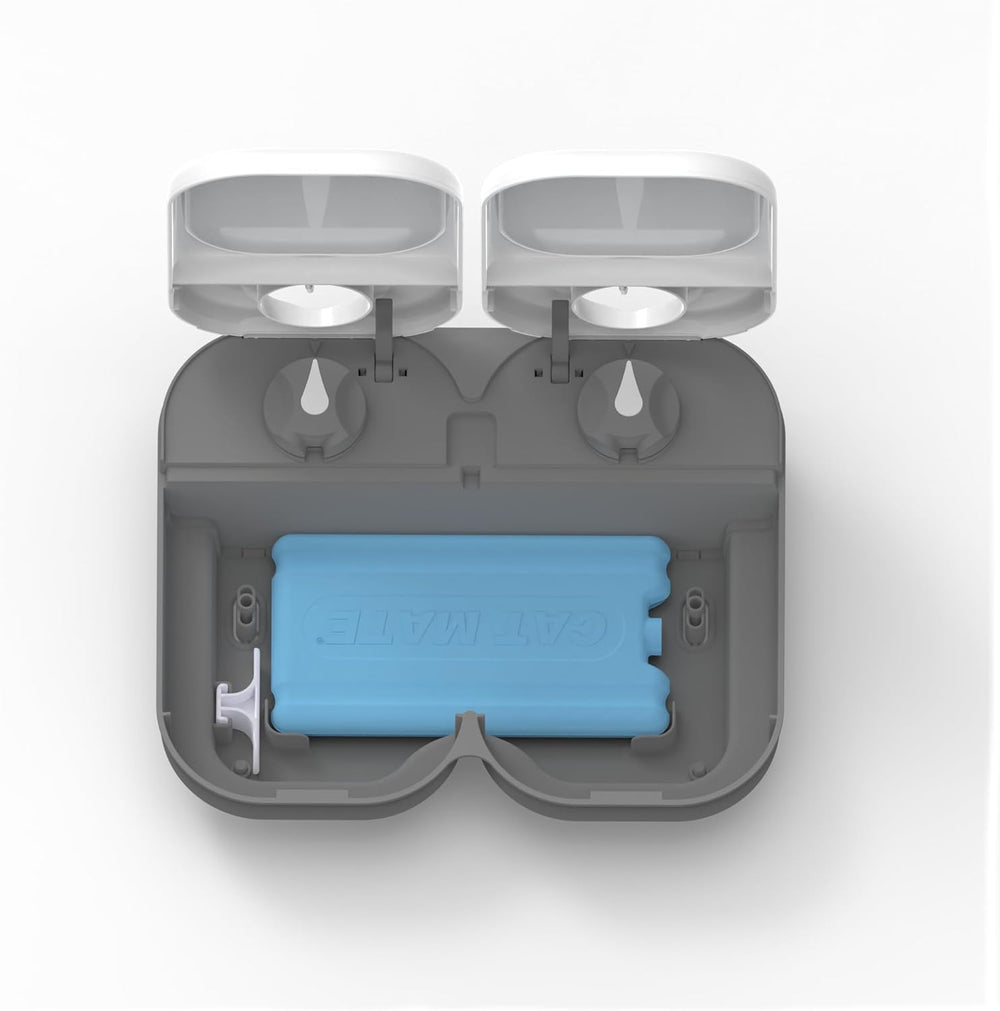 Cat Mate Futterautomat pour deux machines à café pour maison (C200)