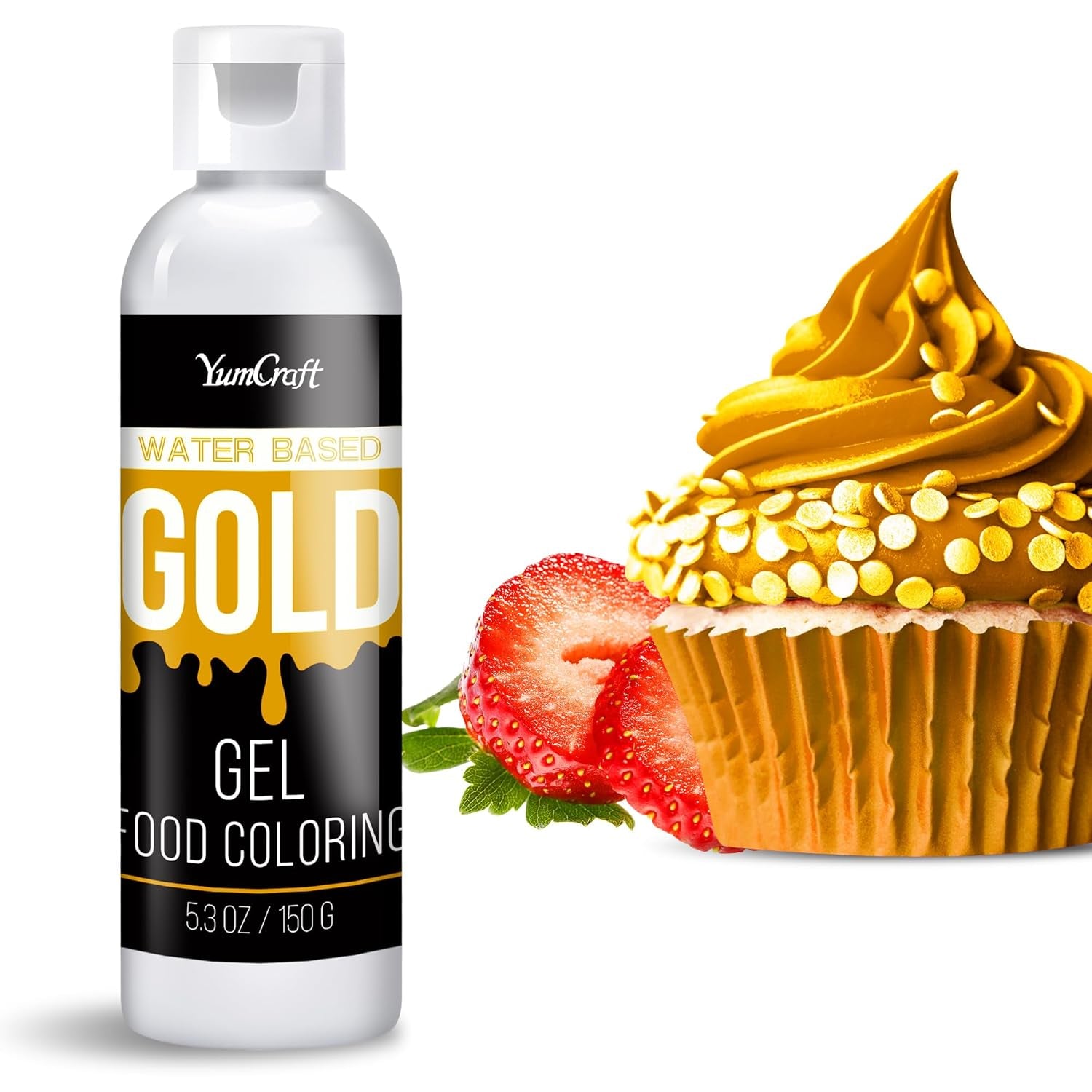 Colorant alimentaire en gel – Colorant alimentaire en gel hautement concentré pour gâteaux, pâtisserie, œufs de Pâques, boissons – Colorant alimentaire sans sucre pour fondant, glaçage, slime, décoration de gâteaux (velours rouge, 150 g)