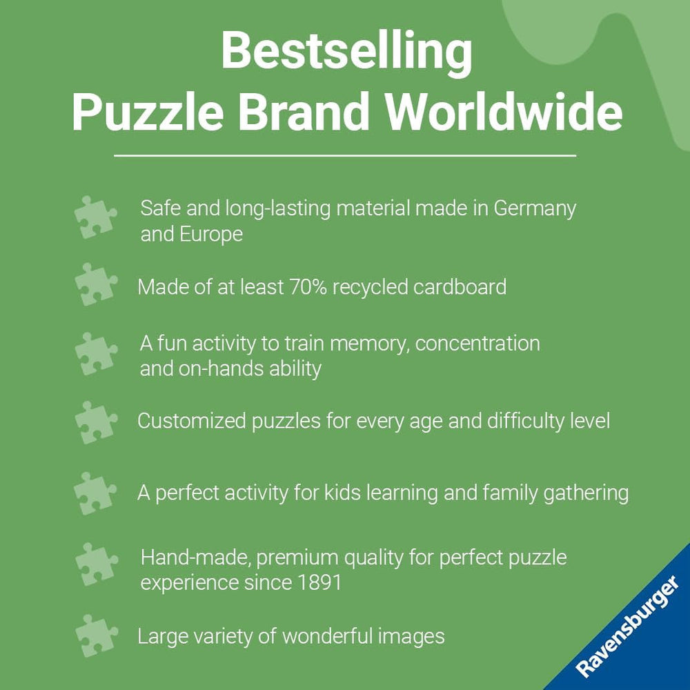 Ravensburger Puzzle pour enfants - 09226 Grands véhicules de construction - Puzzle pour enfants de plus de 5 ans, avec Puzzle 3X49 pièces Naty Shop