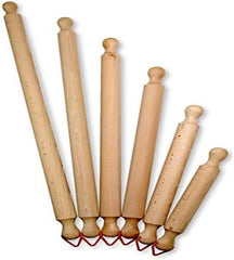 Rouleau à pâtisserie en bois de hêtre, 70 cm, ustensile de cuisine, matériau, multicolore, 70x4x4 cm