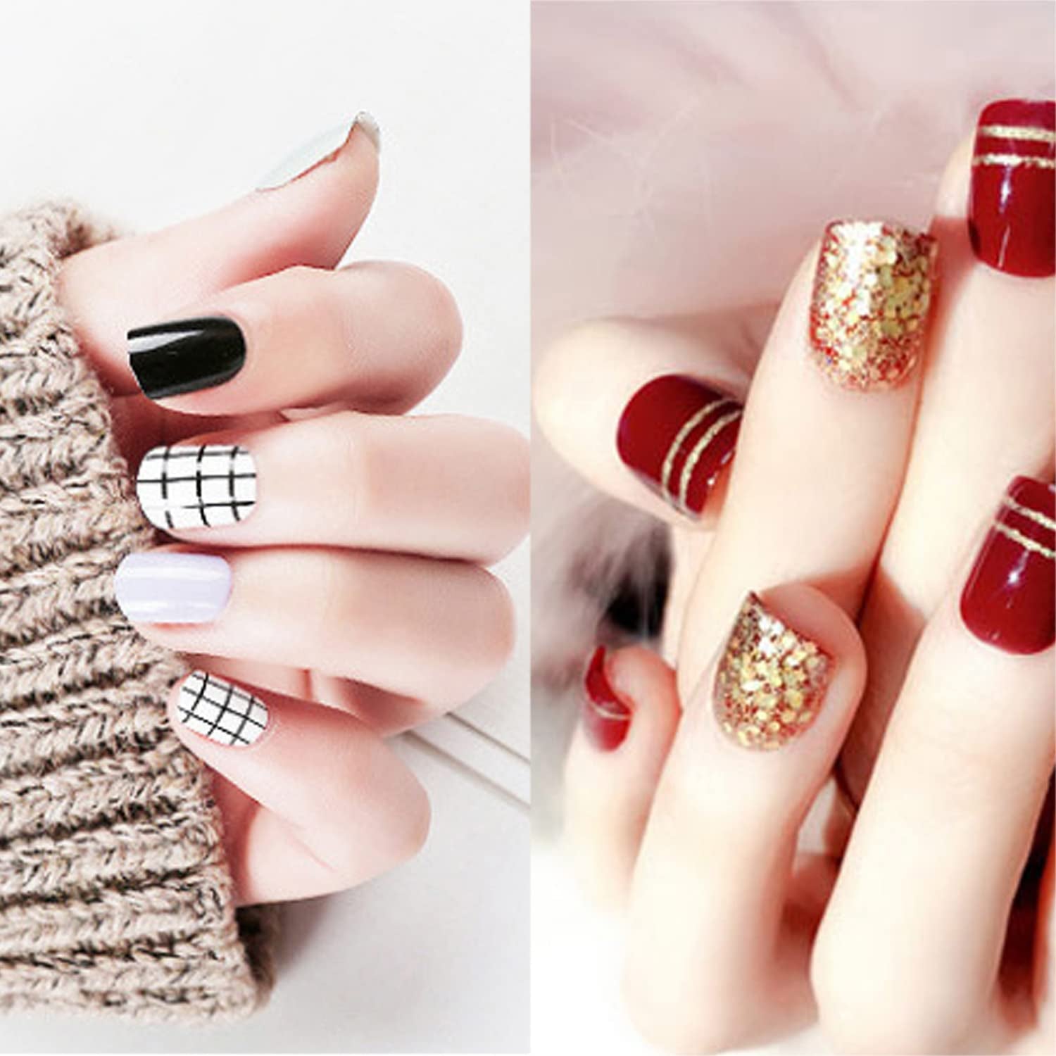 Nagel Pinsel 5 pièces Nagel Art Fineliner Pinsel, Nagel Pinsel Set Pinsel pour pinceau à ongles Nagellack Pinsel Nagellak Art Pen pour bricolage Nail Art Design. (Peinture-1)