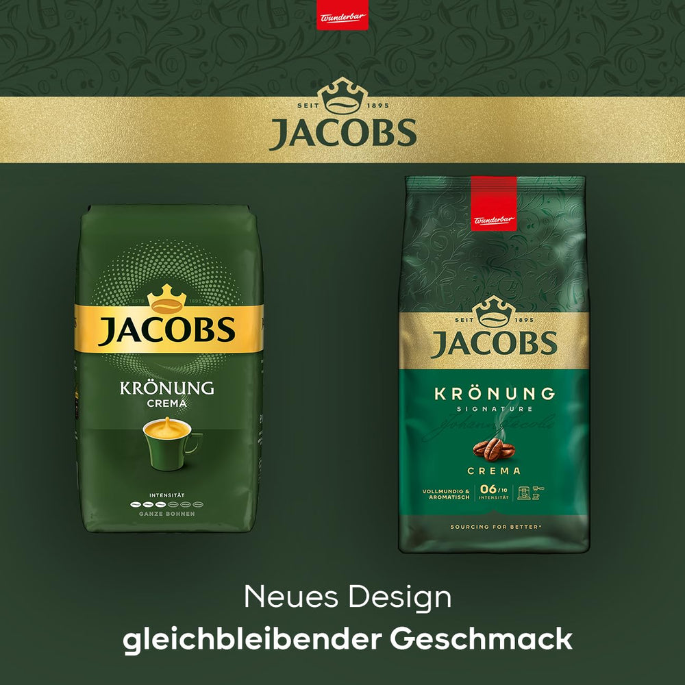 Jacobs Krönung Caffè Crème Ganze Bohne, 1000 g