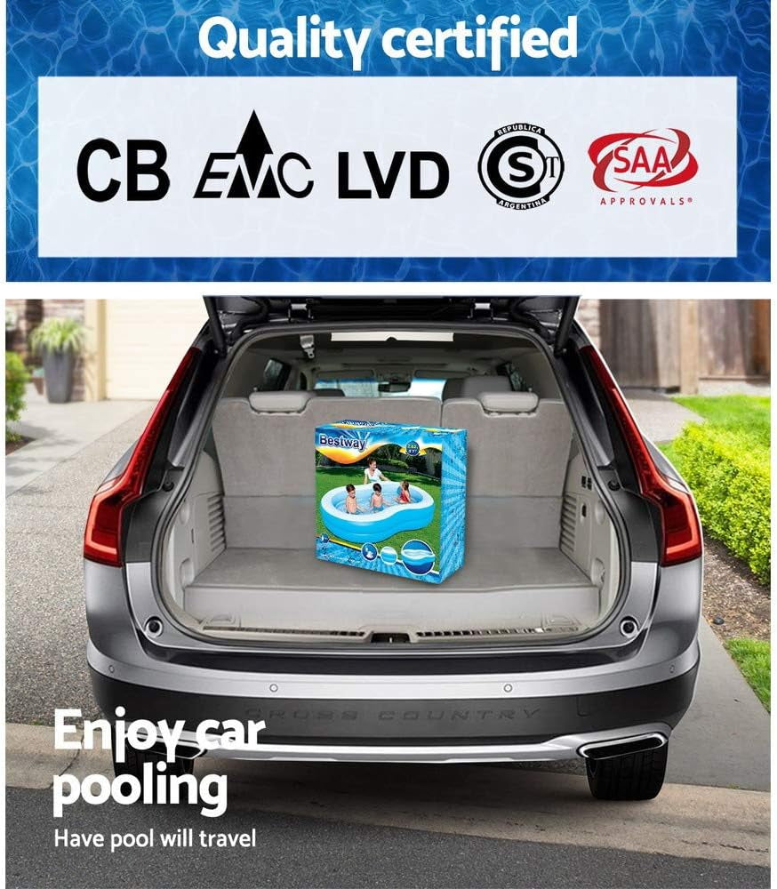 Piscines gonflables Bestway 54117-17 Bleu/Blanc