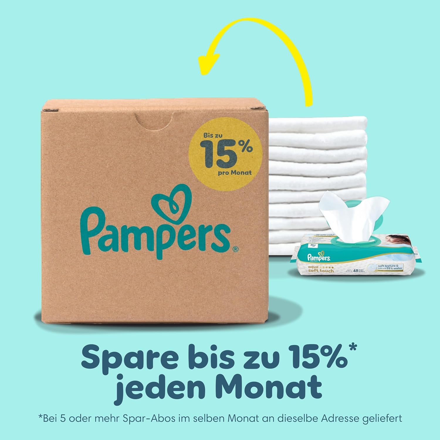 Pampers Premium Protection Taille 6, 144 couches, 13 kg-18 kg, notre protection n°1 contre la peau et les fuites