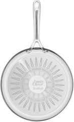 Poêle à frire Jamie Oliver by Tefal Cook Smart 28Cm, Acier inoxydable non revêtu, Adaptée aux casseroles et poêles à induction Naty Shop
