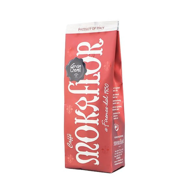 Miscela Gran Crema - Café en grains entiers, 1000g - Café légèrement torréfié, avec un goût corsé, un arôme fort et une consistance crémeuse - Idéal pour la crème et pour un usage domestique