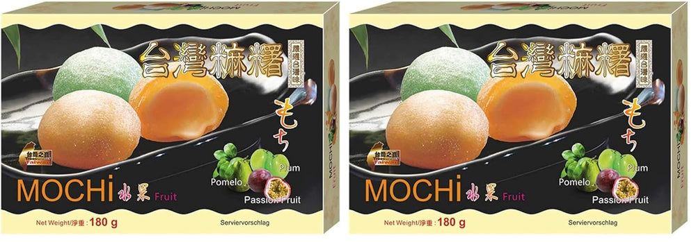 Mochi, mélange de fruits, 1 x 180 g