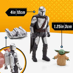 Star Wars Epic Hero Series N-1 Starfighter of the Mandalorian, grandes figurines d'action et accessoires passionnants pour des manœuvres passionnantes, figurines d'action cadeaux passionnantes Naty Shop