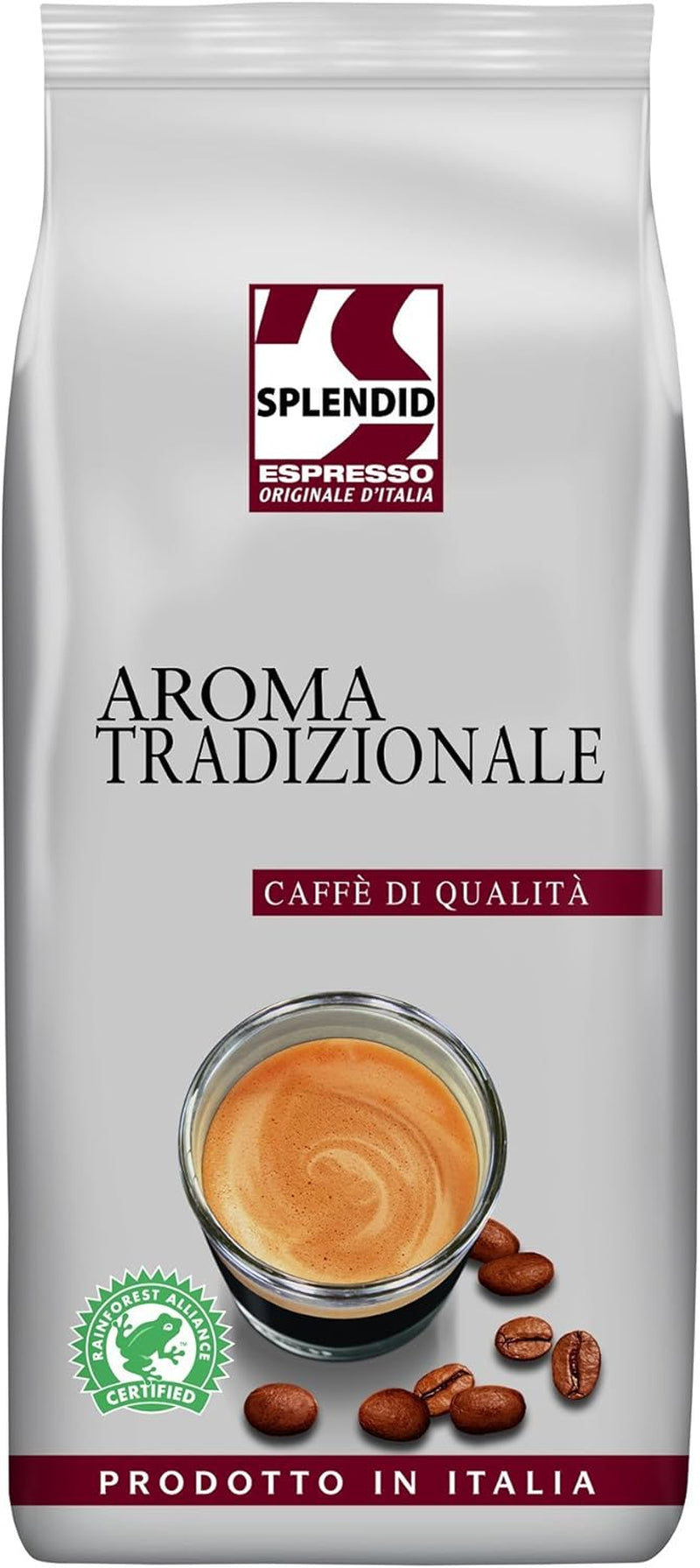 Saveur traditionnelle Splendid Espresso, 8 x 1000 g = 8,00 kg