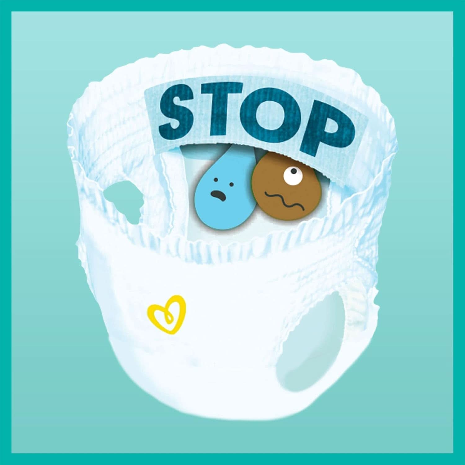 Couches Pampers Pantalons de Nuit, taille 4 Mère et Bébé Naty Shop