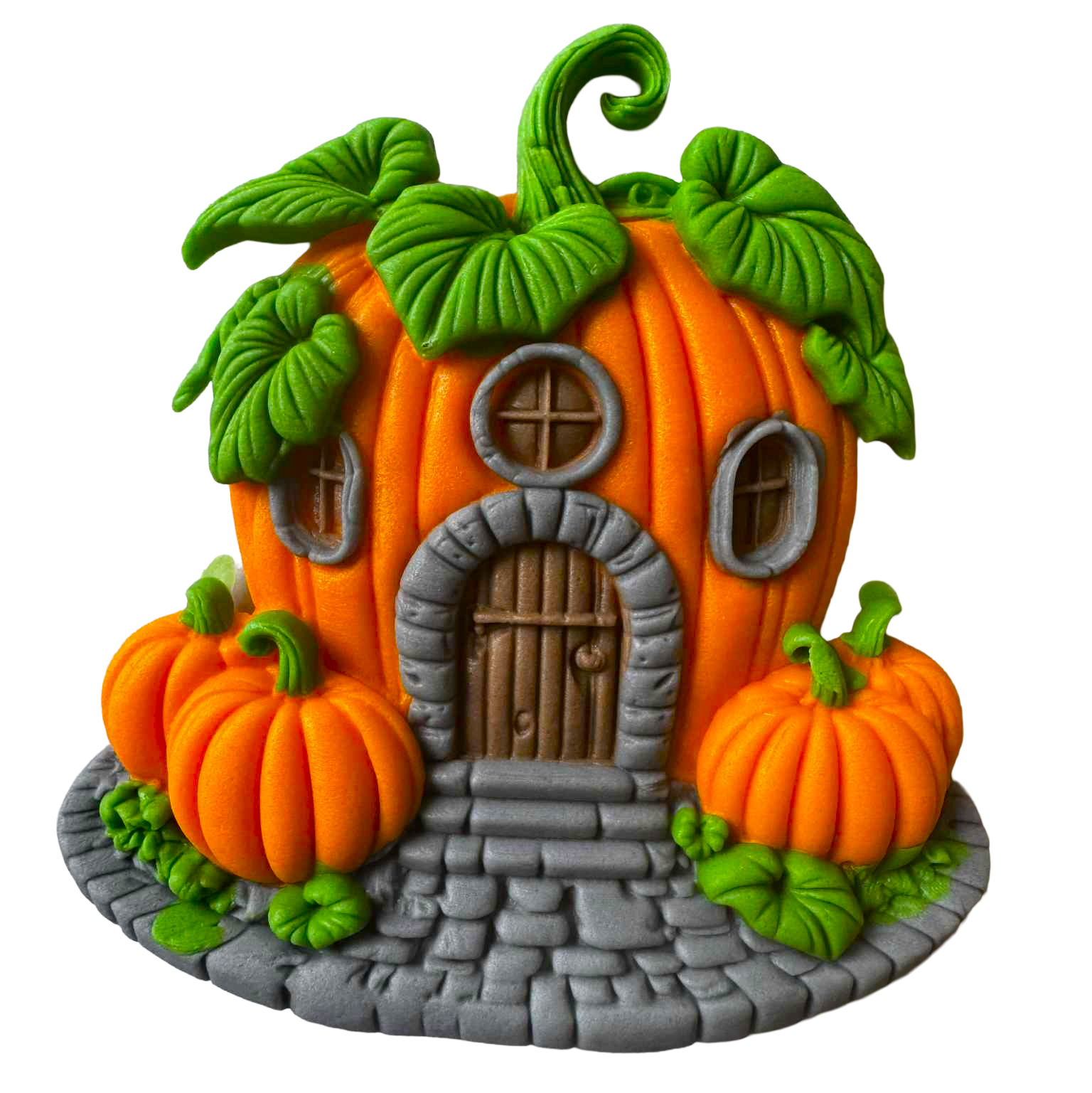 Casa Delicii Décoration Comestible Automne - Citrouille Comestible Décorative aux Textures Réalistes