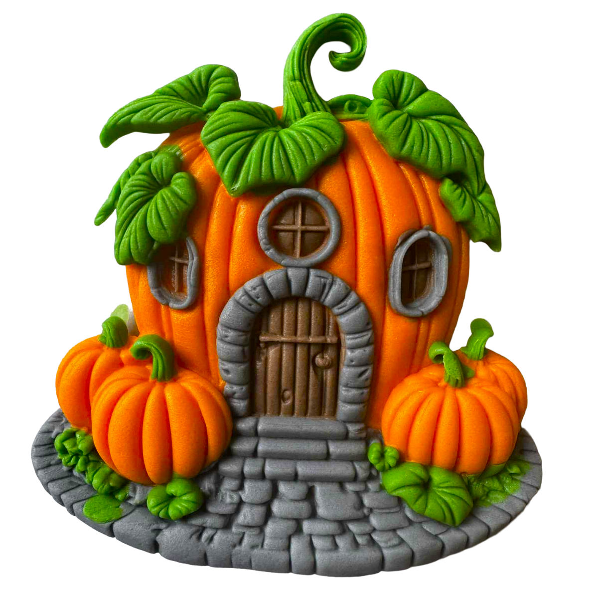 Casa Delicii Décoration Comestible Automne - Citrouille Comestible Décorative aux Textures Réalistes