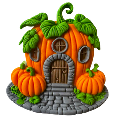Casa Delicii Décoration Comestible Automne - Citrouille Comestible Décorative aux Textures Réalistes