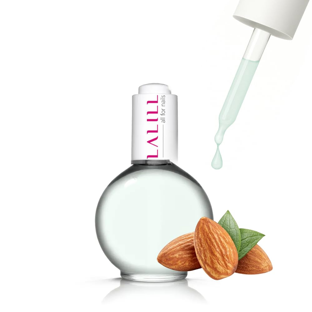 LALILL Nail Cuticle Oil 75Ml - Himbeere Nagelpflegeöl - Nagelöl Pflege Für Nägel Nagelhaut - SPA Maniküre Naildesign Hände - Vegan - Avec Pipette