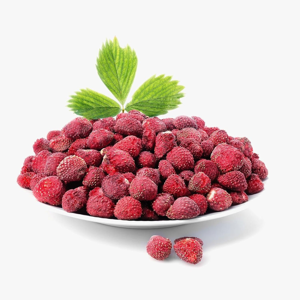 Biolla food fraises entières séchées, 0,5 kg, 100% naturelles. Des collations saines pour les enfants. Idéal pour les smoothies, le muesli d'avoine, le thé et le porridge. Longue durée de conservation. VÉGAN, SANS GLUTEN, ALIMENTATION CRU Naty Shop Produits Déshydratés Titre par défaut