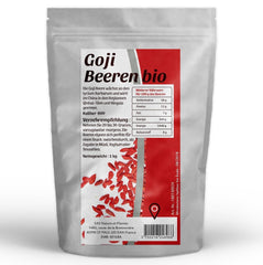 Baies de goji bio 1kg Produits déshydratés Naty Shop