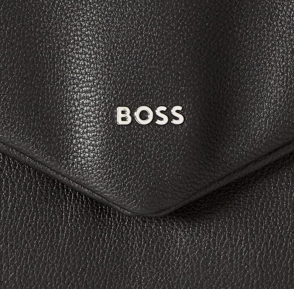BOSS Mesdames Katlin Sh. Bag-Q Sac à bandoulière Noir1 Taille unique Sacs pour femmes Naty Shop