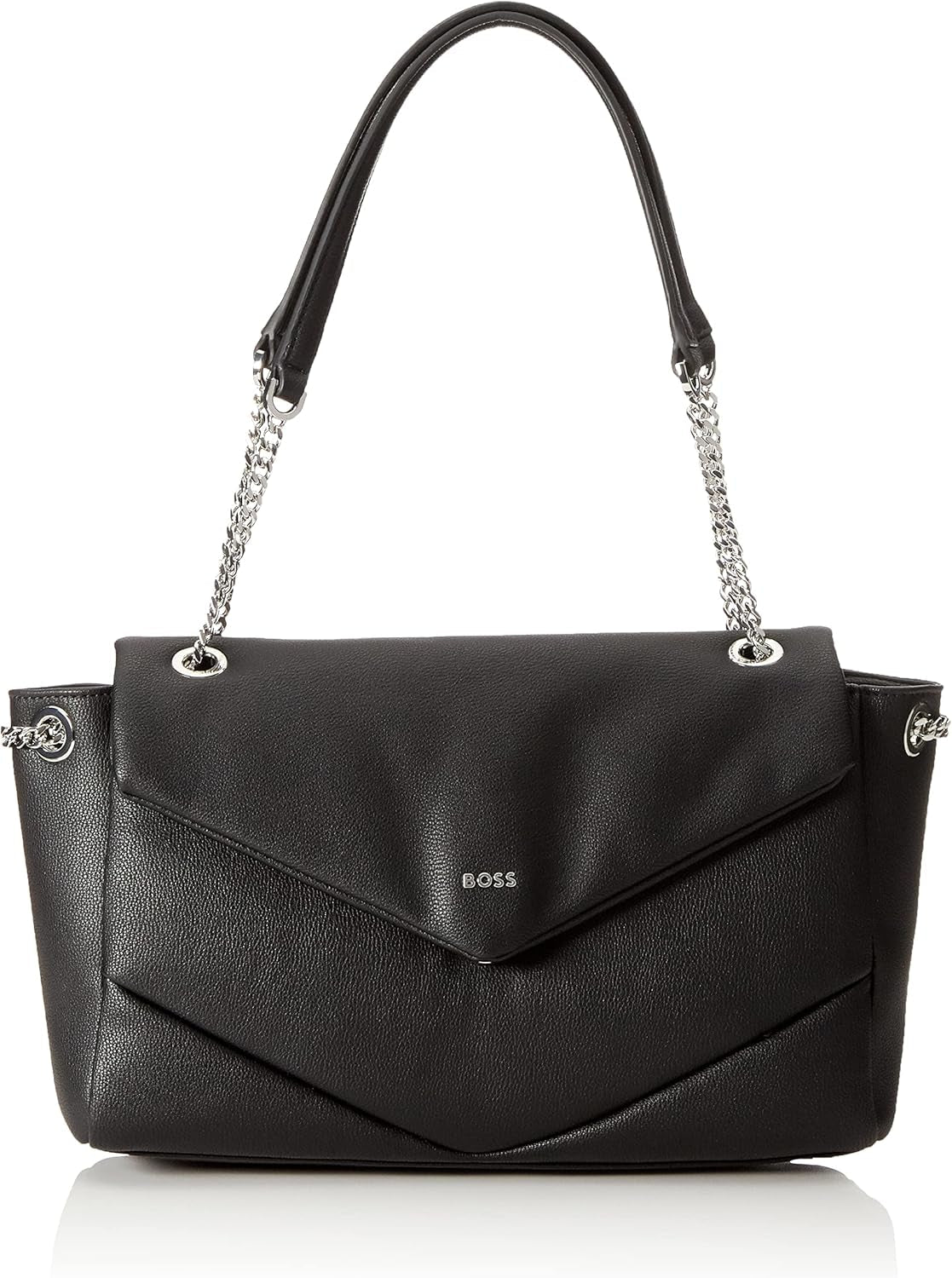 BOSS Mesdames Katlin Sh. Bag-Q Sac à bandoulière Noir1 Taille unique Sacs pour femmes Naty Shop Titre par défaut