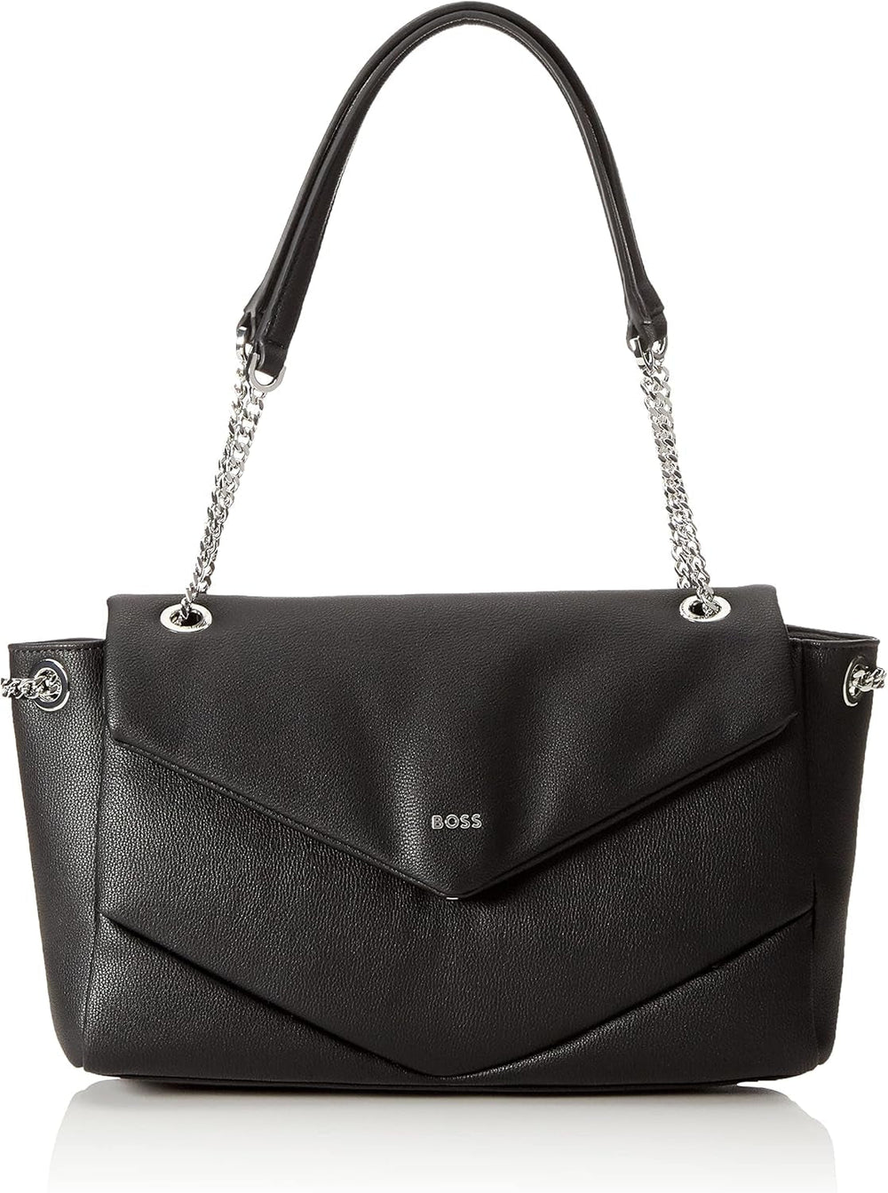 BOSS Mesdames Katlin Sh. Bag-Q Sac à bandoulière Noir1 Taille unique Sacs pour femmes Naty Shop Titre par défaut