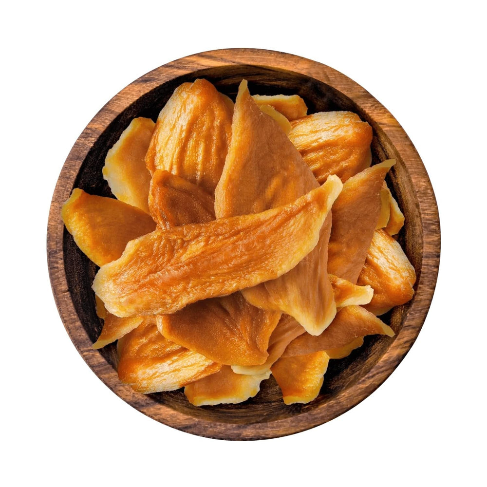 Mangue Bremer Gewürzhandel, lanières de mangue séchées, sans soufre, sans sucre ajouté, 1kg Produits déshydratés Naty Shop 600 G (1 paquet)