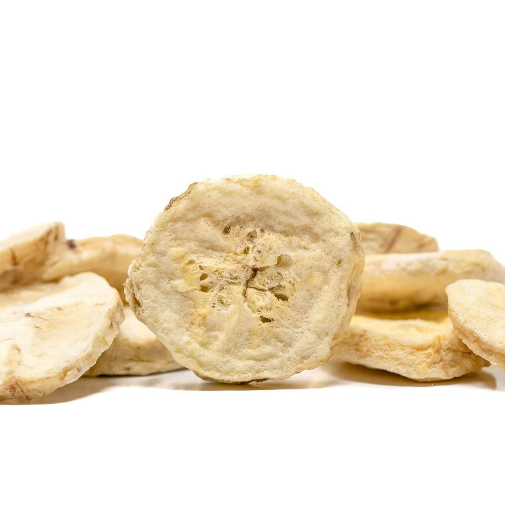 Bananes lyophilisées BRIX | Bananes naturelles séchées 140 g | Great Taste Award pour les fruits secs, séchés | Sans OGM, sans gluten, végétalien, vitamines conservées Naty Shop Produits déshydratés
