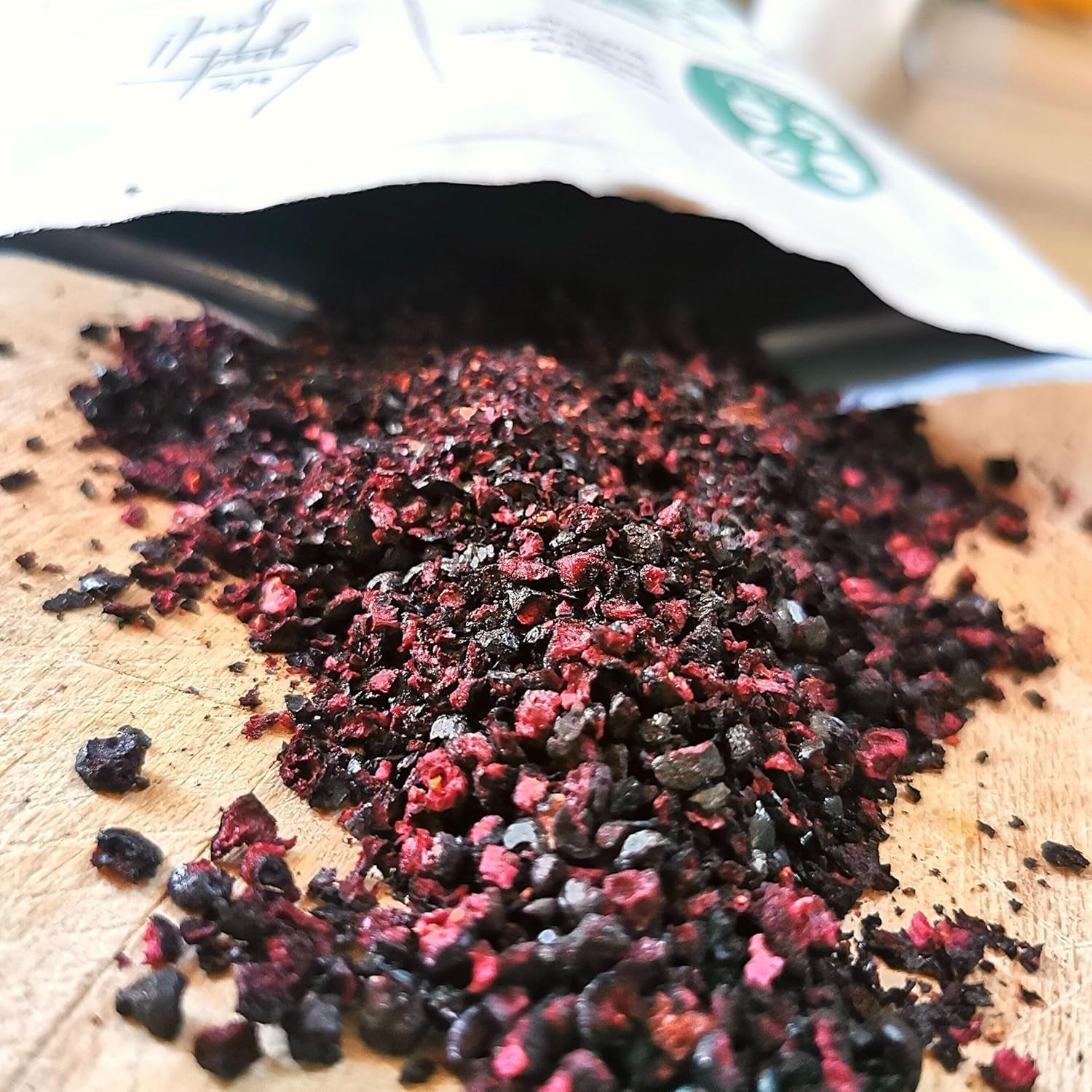 Morceaux de canneberges séchées | 100 % myrtilles sauvages lyophilisées Vaccinium Myrtillus | Poudre de myrtille sauvage Poudre de fruit de myrtille lyophilisée Myrtilles séchées lyophilisées Produits déshydratés Naty Shop