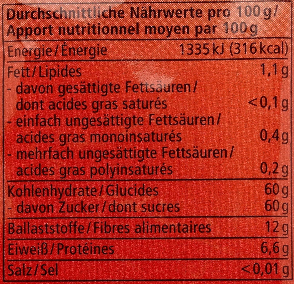 Morceaux de mangue bio séchés, 100g Produits déshydratés Naty Shop