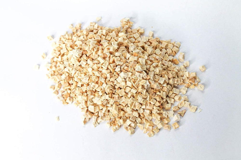 Morceaux de pommes lyophilisés 100g - Fruits lyophilisés - Fruits secs lyophilisés - Pommes séchées - Parfait pour la pâtisserie, la décoration de gâteaux, snacks, muesli et desserts Produits déshydratés Naty Shop