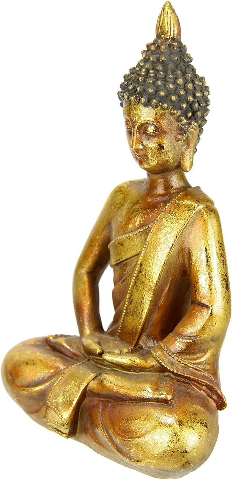 Figure de Bouddha méditer assis statue figurines sculpture buste statue ornement Figure de Bouddha Feng Shui décoration jardin terrasse balcon décoration Statue de Bouddha accessoire de maison Sculpture de Bouddha figure de jardin Statuettes et sculptures Naty Shop