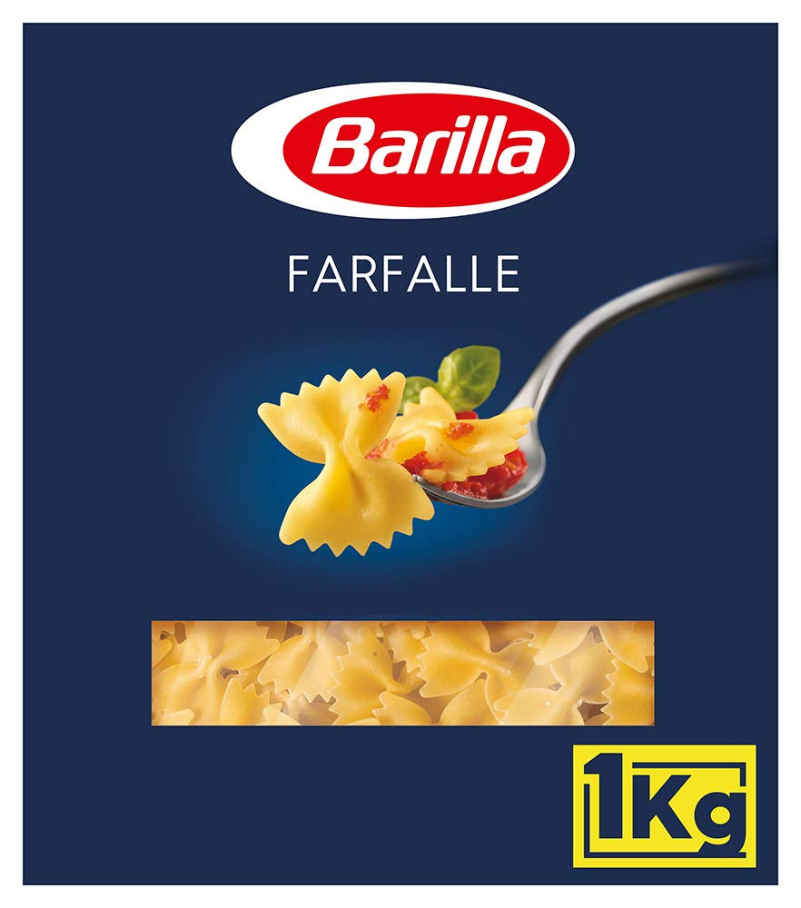 Pâtes Barilla Classic Spaghetti No. 5 à base de blé dur de haute qualité, toujours al dente (1 x 1 kg)