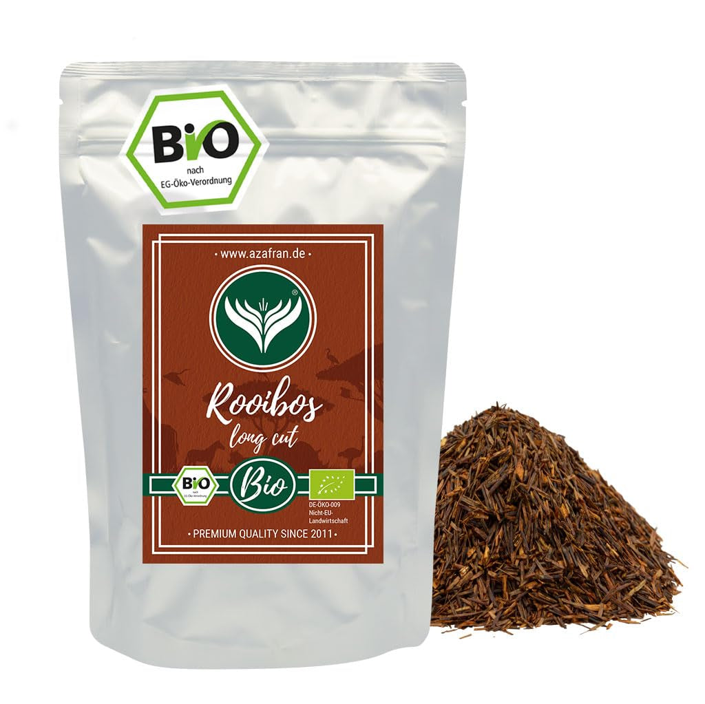 Thé Rooibos Azafran BIO en vrac - Thé rooibos naturel 500 g