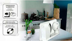 Trancheuse électrique universelle MPM MKR-05, épaisseur de coupe réglable jusqu'à 15 mm, 150 W Broyeurs et trancheurs Naty Shop