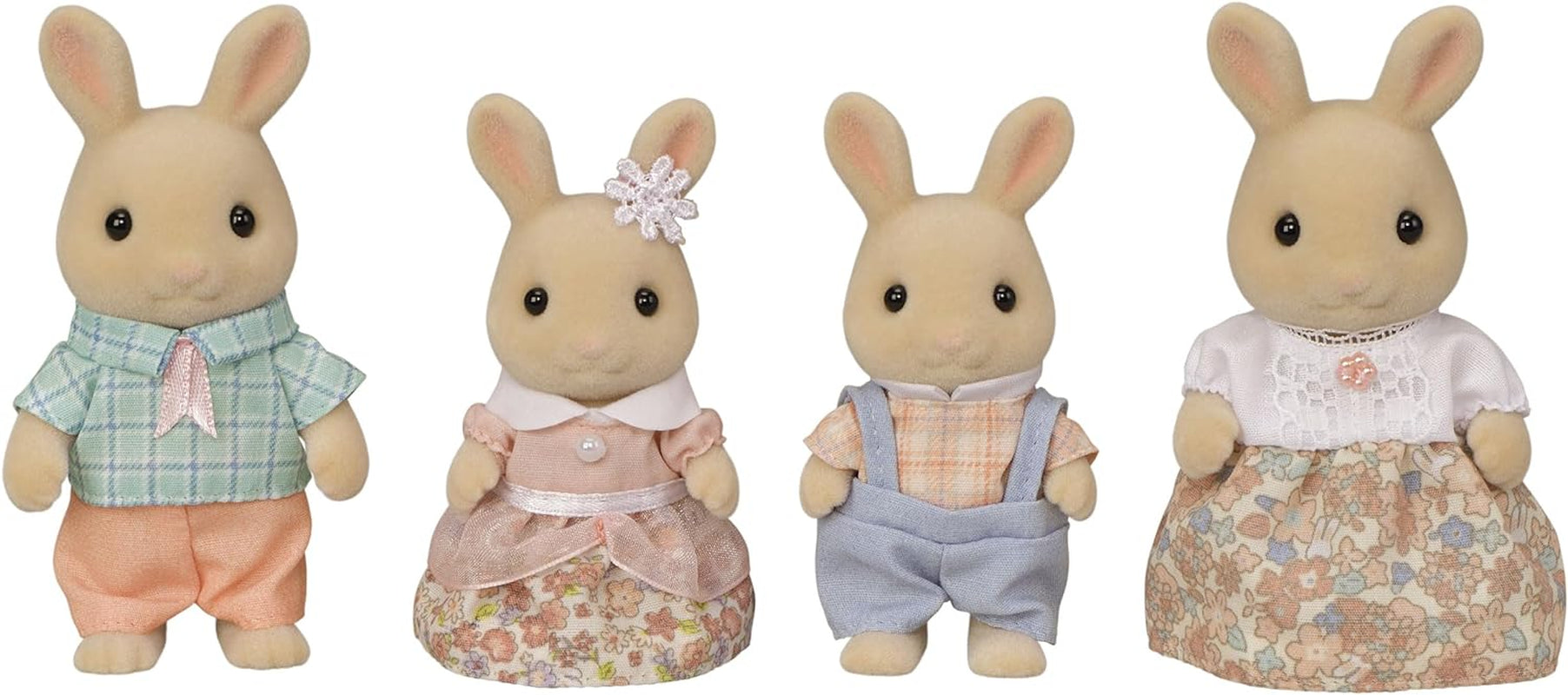 Sylvanian Families L5706 Milk Bunny Family - Figurines de maison de poupée Naty Shop Dolls Titre par défaut