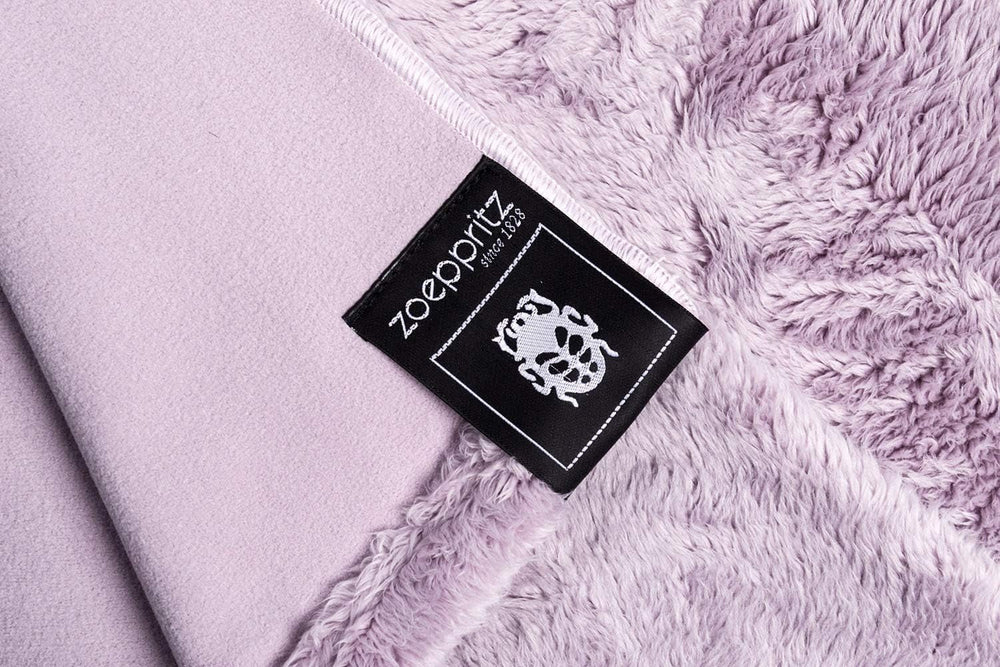 Couverture Reborn Bliss - Couverture douillette en fausse fourrure - Couverture moelleuse et luxueuse en fausse fourrure avec dos lisse - 140X190 Cm - 310 Rose - Par "Zoeppritz depuis 1828" Lits et Couettes 'zoeppritz depuis 1828'
