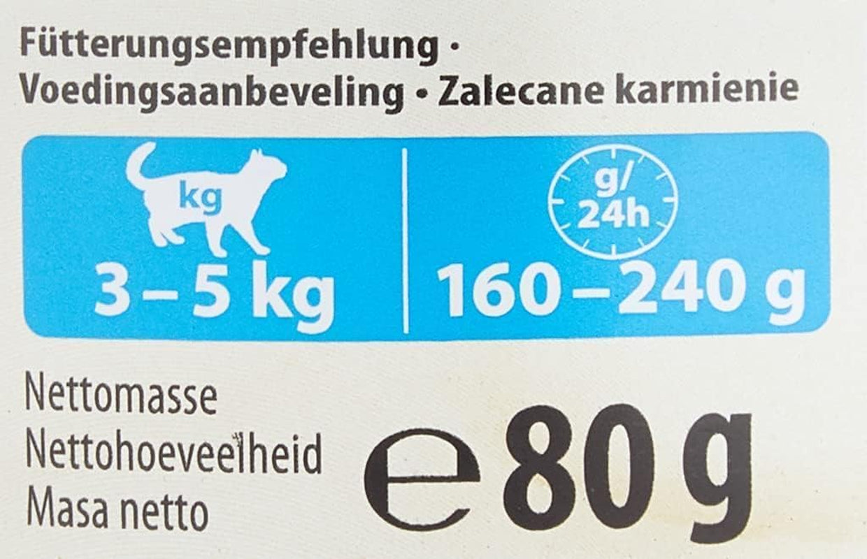 animonda Carny Adult Ocean Marine Variety No. 1 (12 x 80 g), nourriture humide pour chat adulte, nourriture humide aux filets de poisson tendres, nourriture pour chat sans céréales et sans sucre