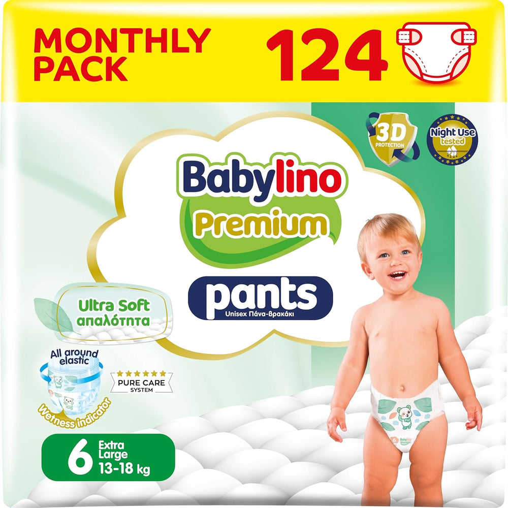 Pantalon Premium taille 8 avec filtre ultra doux, XXL (20+ kg), 26 pièces